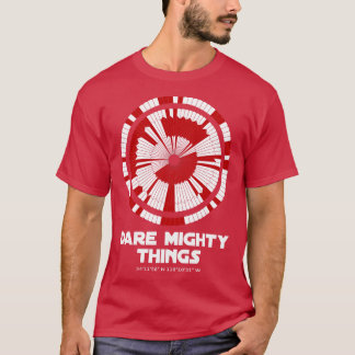 T-shirt Oser des choses puissantes persévérance Mars Rover