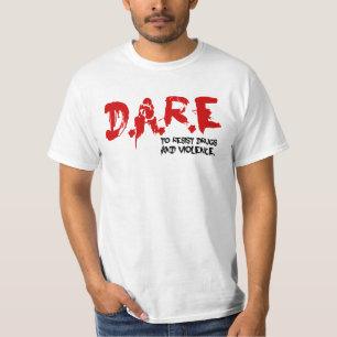 T-shirt OSEZ résister à des drogues et à la violence