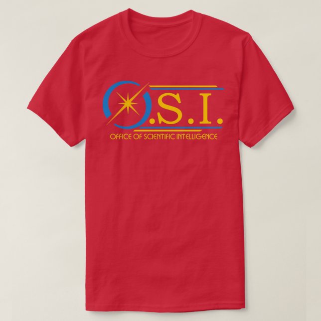 T-shirt OSI de six millions de dollars homme et femme bion (Design devant)