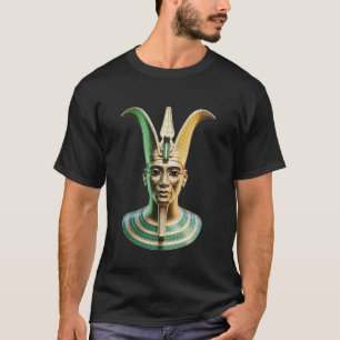 T-shirt Osiris Cyber Doré u2013 Dieu Égyptien Futuriste