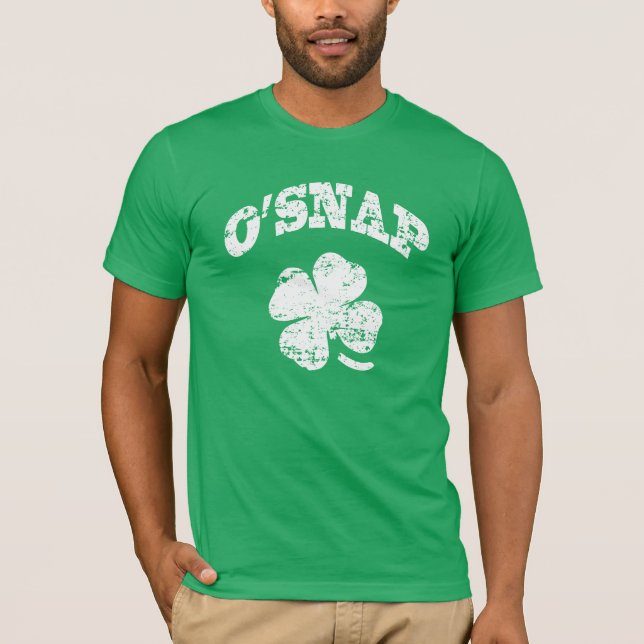 T-shirt O'SNAP - St Patrick drôle (Devant)