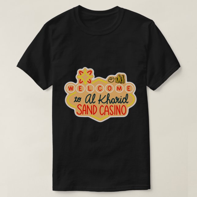 T-shirt OSRS Al Kharid Casino de sable (Design devant)