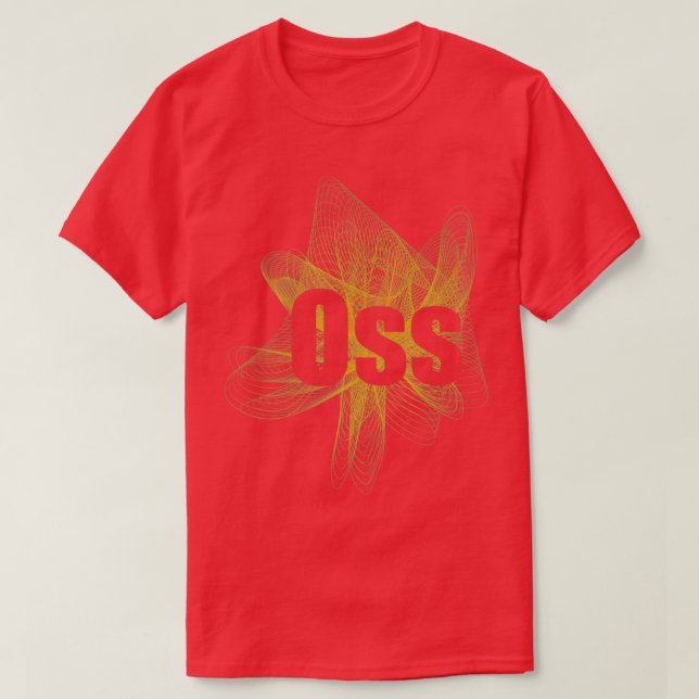 T-shirt Oss Brazilian Jiu Jitsu to BJJ Judo (Design devant)