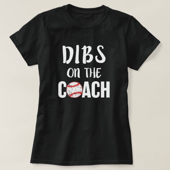 T-shirt Osselets sur la chemise du base-ball des femmes (Design devant)