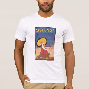T-shirt Ostende : Reine des Plages