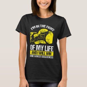T-shirt Ostéosarcome Cancer Sensibilisation Bone Yellow R