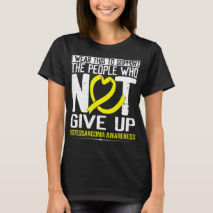 T-shirt Ostéosarcome Sensibilisation au cancer de l'os ja