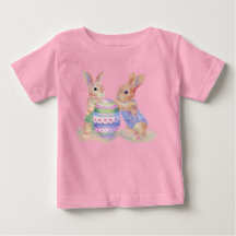 T-Shirt-Osterhasen