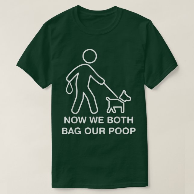 T-shirt Ostomer Propriétaire Chien Funny Ostomy Maintenant (Design devant)