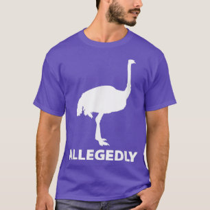 T-shirt Ostrich Oiseau sans vol Amusant