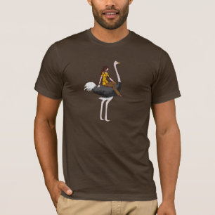 T-shirt Ostrich Riding