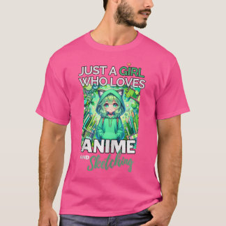 T-shirt Otaku Anime