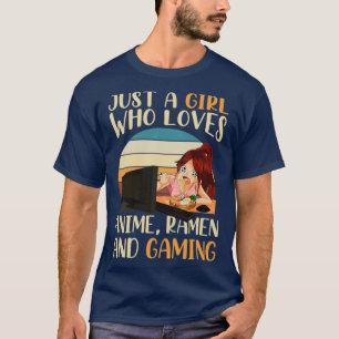 T-shirt Otaku Gamer Anime Ramen Manga