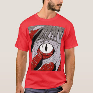 T-shirt Otaku Japon Anime Japonais Evil Monster Graphic Ar