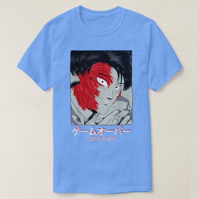 T-shirt Otaku Japon Anime Japonais Evil Monster Graphic Ar (Design devant)