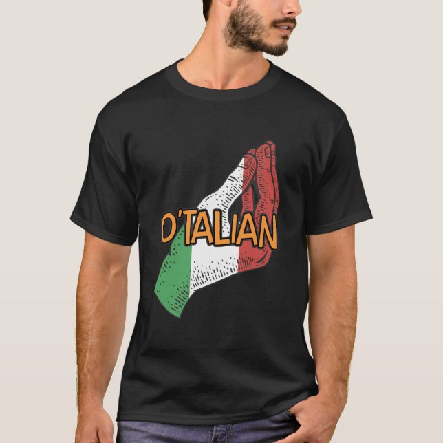 T-shirt Otalian drôle Humour italien Italie Jour de la Sai (Devant)