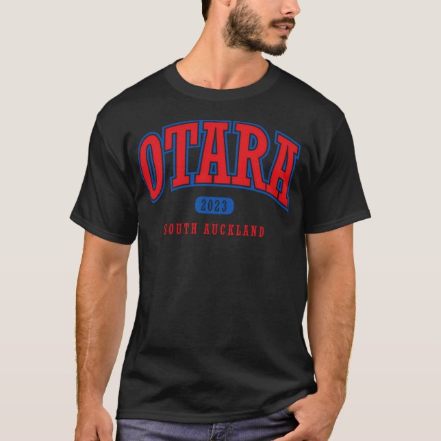 T-shirt Otara South Auckland University College Nouvelle-Z (Devant)