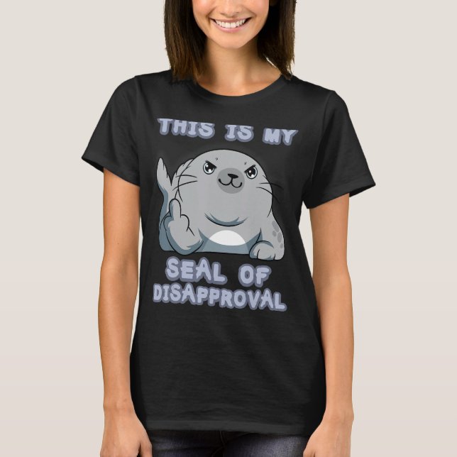 T-shirt Otaries et phoques de mer amusants sceaux design (Devant)