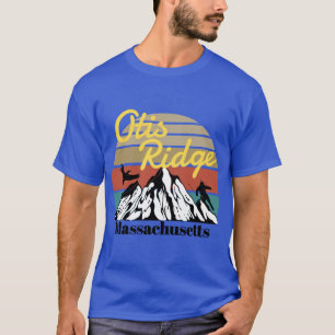 T-shirt Otis Ridge ski Massachusetts