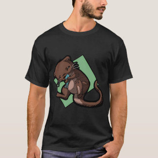 T-shirt Otta aime le poisson