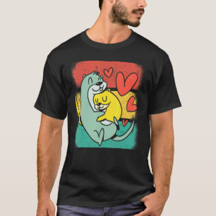 T-shirt Otter adorable loutres de mer d'animaux