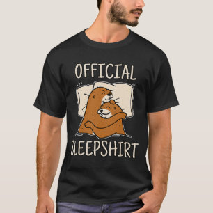 T-shirt Otter couchage parfait pour le sommeil de la loutr