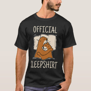 T-shirt Otter couchage parfait pour le sommeil de la loutr