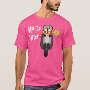 T-shirt Otter Magic Wizard Drôle de Loutre Harry