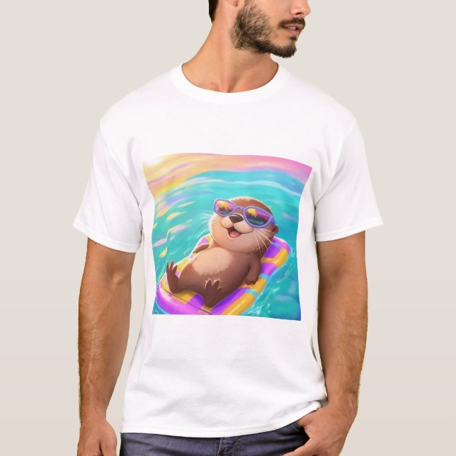 T-shirt Otter relaxant (Devant)