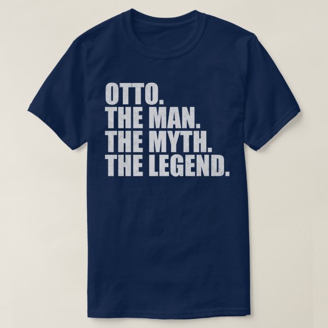 T-shirt OttoOtto Nom Otto prénom Otto (Design devant)