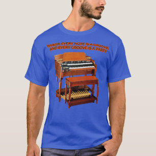 T-shirt Où chaque note est une rainure et chaque rainure e