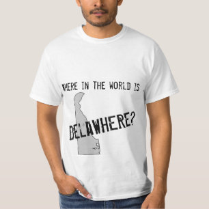 T-shirt Où est Delawhere ?
