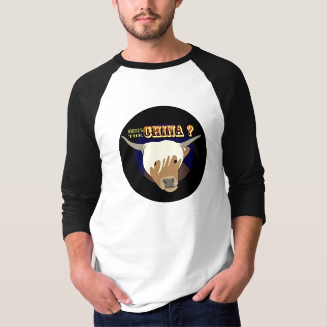 T-shirt Où est la Chine ? (Devant)