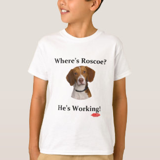 T-shirt Où est Roscoe ?
