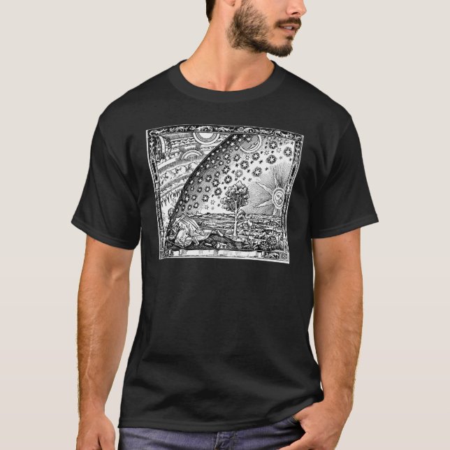 T-shirt Où le ciel et la terre se rencontrent (Devant)