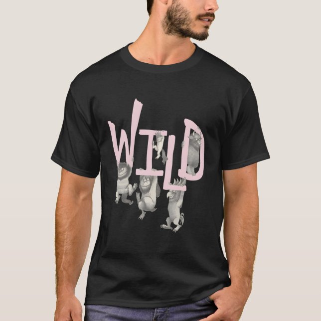 T-shirt Où Les Choses Sauvages Sont Sauvages (Devant)
