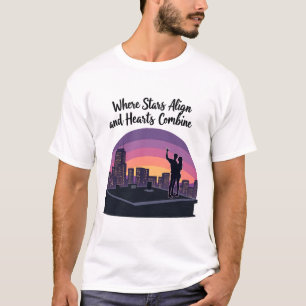 T-shirt Où les étoiles s'alignent - Big City Romantic Skyl