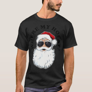 T-shirt Où mon père à Noël drôle Père Noël (2)