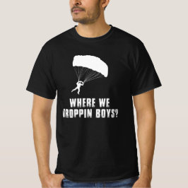 T-shirt Où nous jetons les garçons