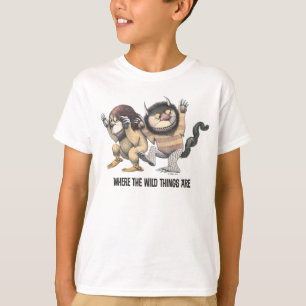 T-shirt Où sont les bêtes sauvages Deux bêtes sauvages
