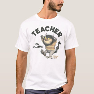 T-shirt Où sont les bêtes sauvages Professeur