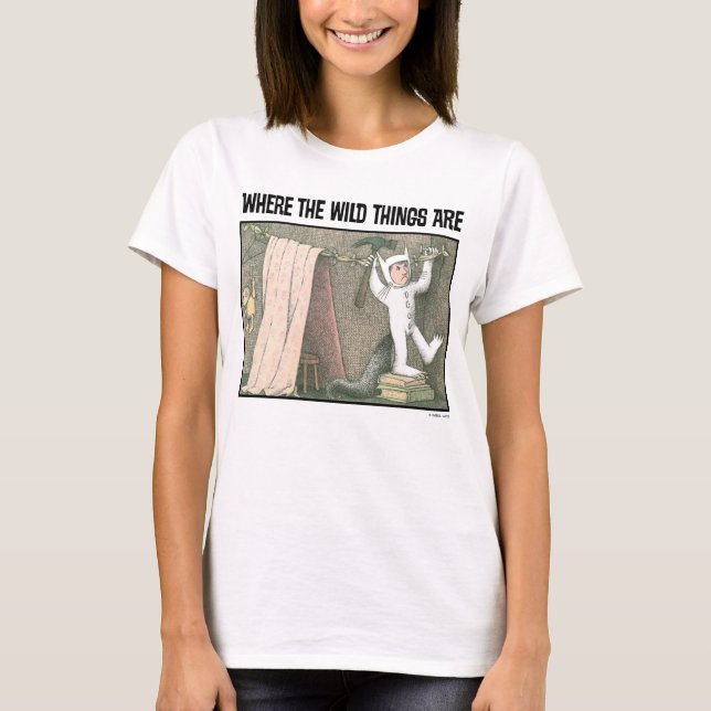T-shirt Où Sont Les Choses Sauvages | Scène 1 (Devant)