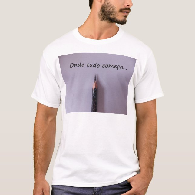T-shirt Où tout commence (Devant)