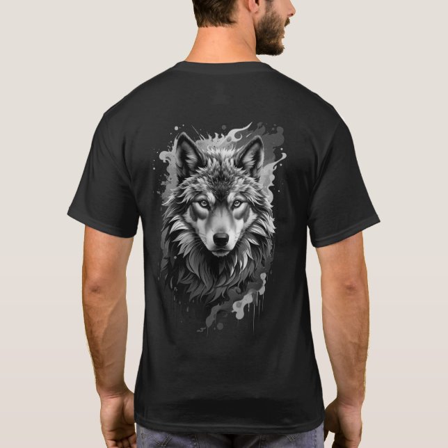 T-shirt Où Wild Rencontre Se Demande. (Dos)