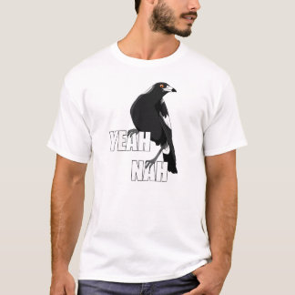T-shirt Ouais Nah drôle Sangue australienne magpie chemise