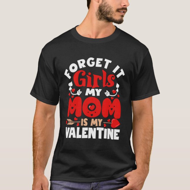 T-shirt Oublie Que Maman Est Mon Enfant (Devant)
