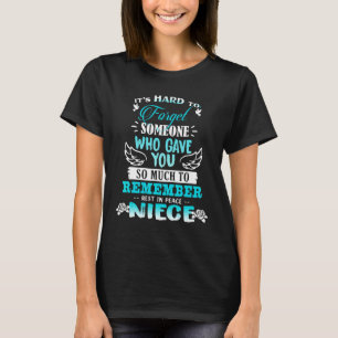 T-shirt Oublier quelqu'un qui vous a donné Se souvenir Rep