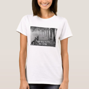 T-shirt Oubliez la boîte, pensez dehors - Banquettes de pa