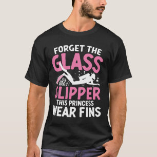 T-shirt Oubliez La Chaussure En Verre Cette Princesse Port