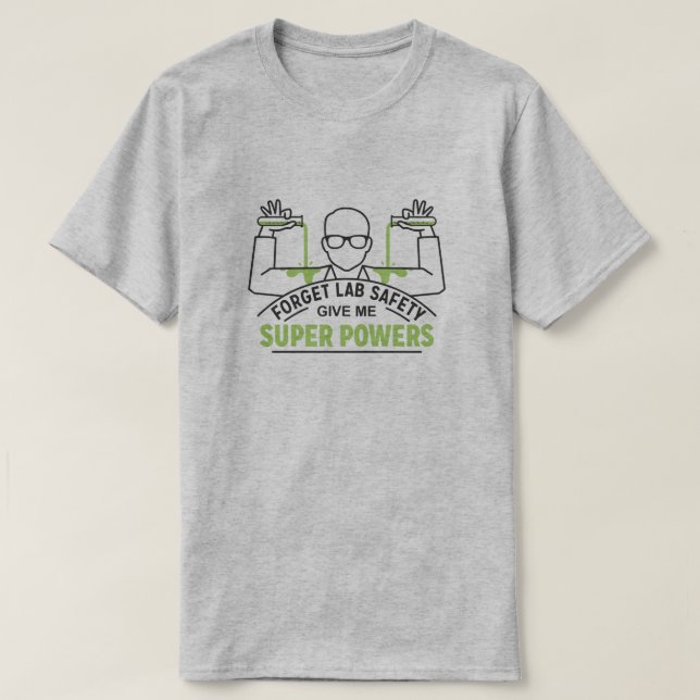 T-shirt Oubliez le tee - shirt des hommes de sécurité de (Design devant)